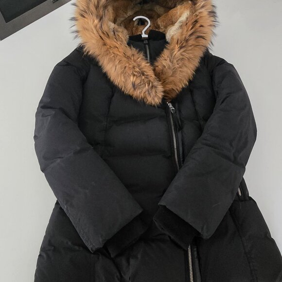 Mackage Adali Winter Coat, Size XS, Black - Picture 6 of 7